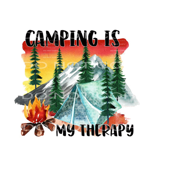 camping #4123 Sublimation transfers - Heat Transfer