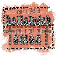 can I get an amen #4822 Sublimation transfers - Heat 