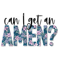 can I get an amen #6165 Sublimation transfers - Heat 