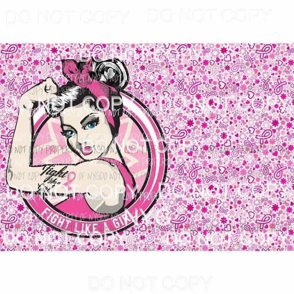 Cancer Combo Sheet #3 Sublimation transfers 13 x 9 inches Heat Transfer