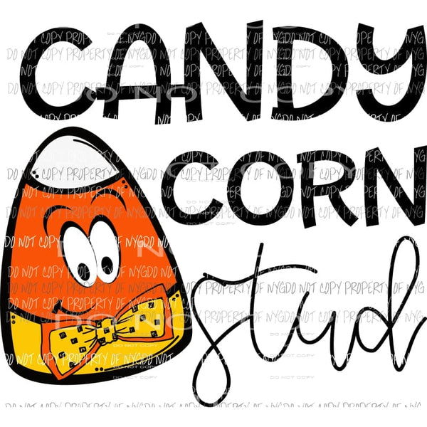 Candy Corn Stud Sublimation transfers Heat Transfer