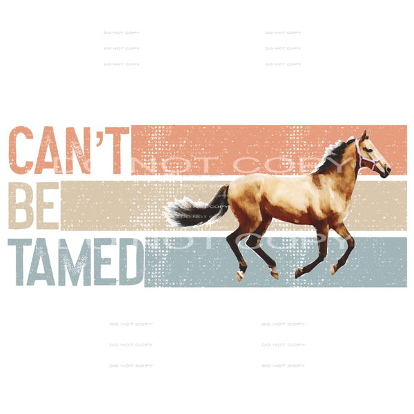 can’t be tamed #7337 Sublimation transfers - Heat Transfer