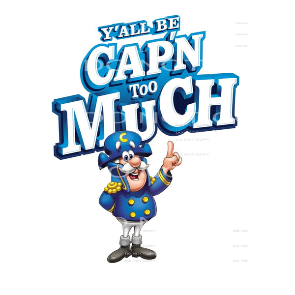 cap’n too much #4923 Sublimation transfers - Heat Transfer