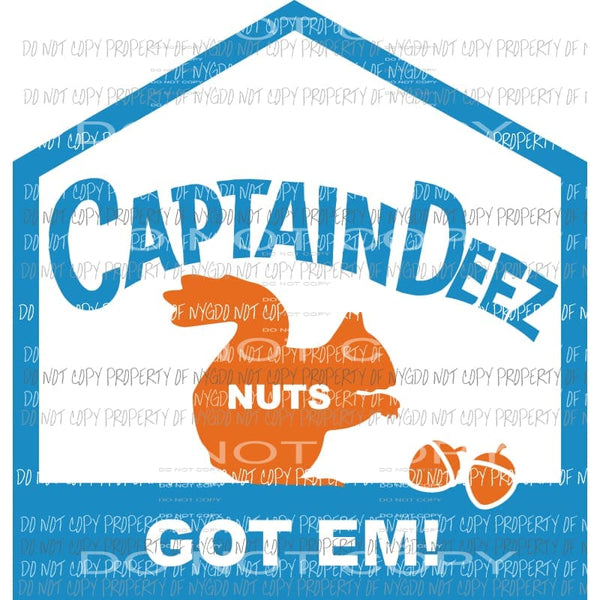 Captain Deez Sublimation transfers Heat Transfer