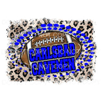 CARLSBAD CAVEMEN football # 574 Sublimation transfers - Heat