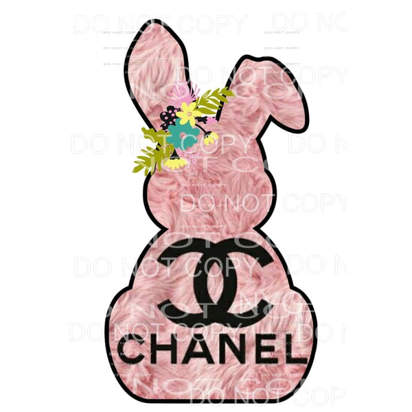 Chanel Bunny # 12 Sublimation transfers - Heat Transfer