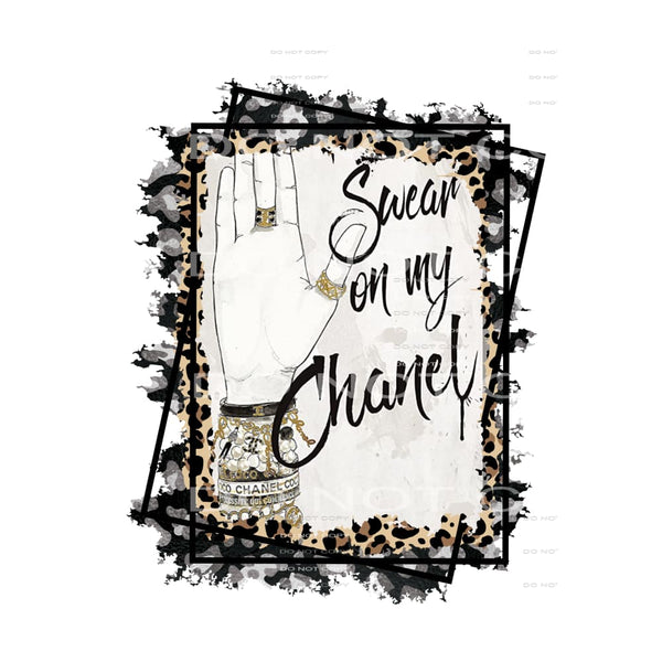 Chanel inspired # 99930 Sublimation transfers - Heat 