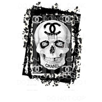 Chanel Skull # 1 Sublimation transfers - Heat Transfer