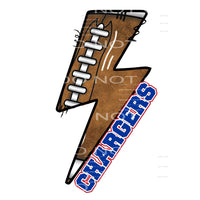 Chargers Football Chargers Football # 55538 Sublimation 