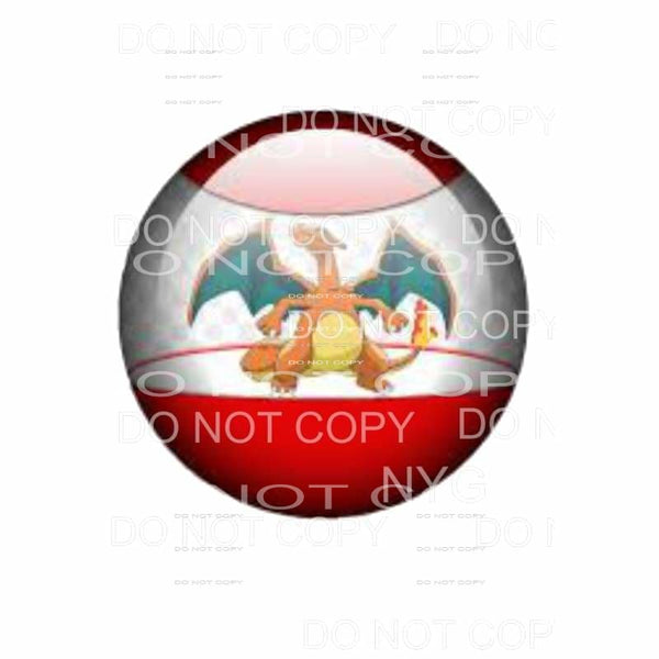Charizard Transfer martodesigns - Charizard Pokemon Dragon Ball Sublimation