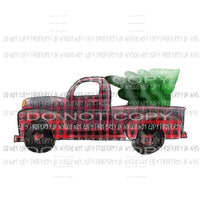 Checkered Truck Sublimation transfers Heat Transfer