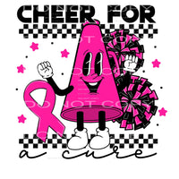 cheer for a cure #8312 Sublimation transfers - Heat Transfer