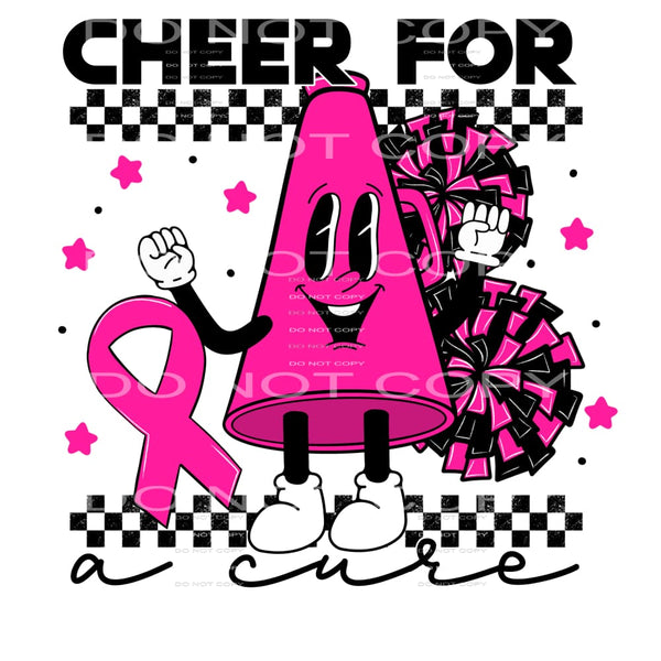 cheer for a cure #8312 Sublimation transfers - Heat Transfer
