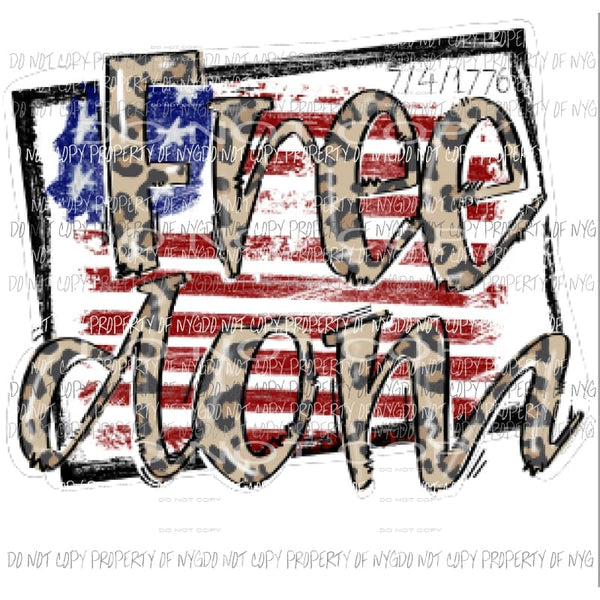 Cheetah Freedom Sublimation transfers Heat Transfer