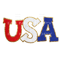 Chenille USA # 12073 Sublimation transfers - Heat Transfer
