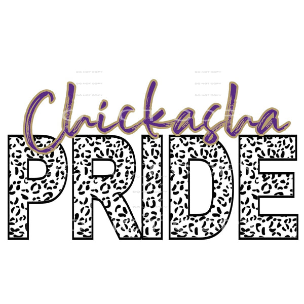 Chickasha pride #8288 Sublimation transfers - Heat Transfer