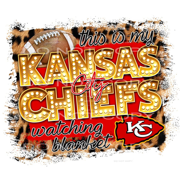 Chiefs # 2037 Sublimation transfers - Heat Transfer
