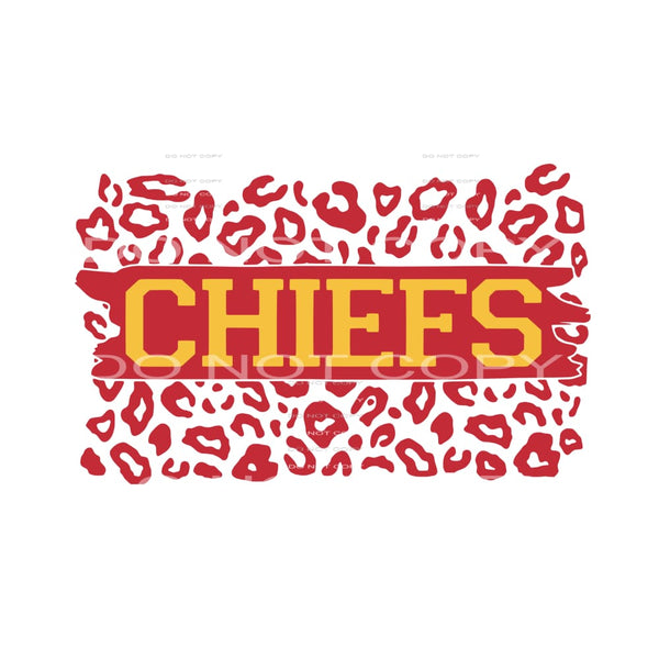 Chiefs # 2526 Sublimation transfers - Heat Transfer Graphic