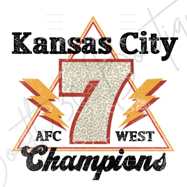 Chiefs # 8024 Sublimation transfers - Heat Transfer Graphic