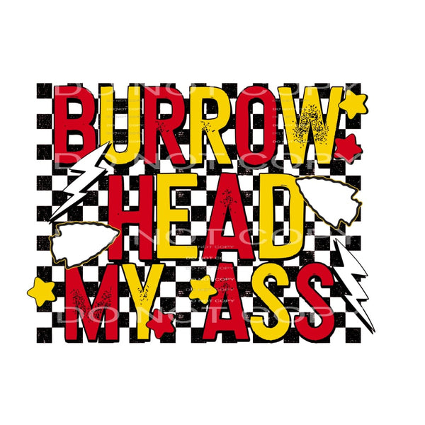 Chiefs # 8055 Sublimation transfers - Heat Transfer Graphic