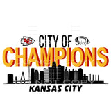 Chiefs # 9977 Sublimation transfers - Heat Transfer Graphic