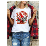 CHIEFS # 9982 Sublimation transfers - Heat Transfer Graphic