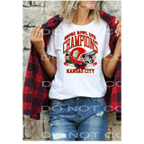 CHIEFS # 9983 Sublimation transfers - Heat Transfer Graphic