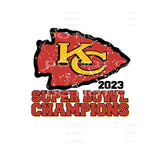 Chiefs # 9985 Sublimation transfers - Heat Transfer Graphic