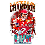 CHIEFS # 9995 Sublimation transfers - Heat Transfer Graphic