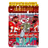 CHIEFS # 9996 Sublimation transfers - Heat Transfer Graphic
