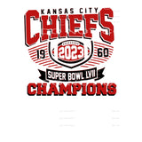 CHIEFS # 9998 Sublimation transfers - Heat Transfer Graphic