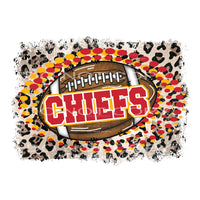 Chiefs football # 55526 Sublimation transfers - Heat 