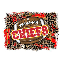 Chiefs football # 55527 Sublimation transfers - Heat 