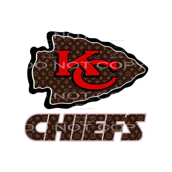 Chiefs LV # 9976 Sublimation transfers - Heat Transfer