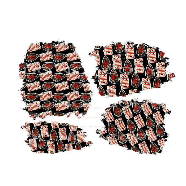 chiefs patches # 7422 Sublimation transfers - Heat Transfer