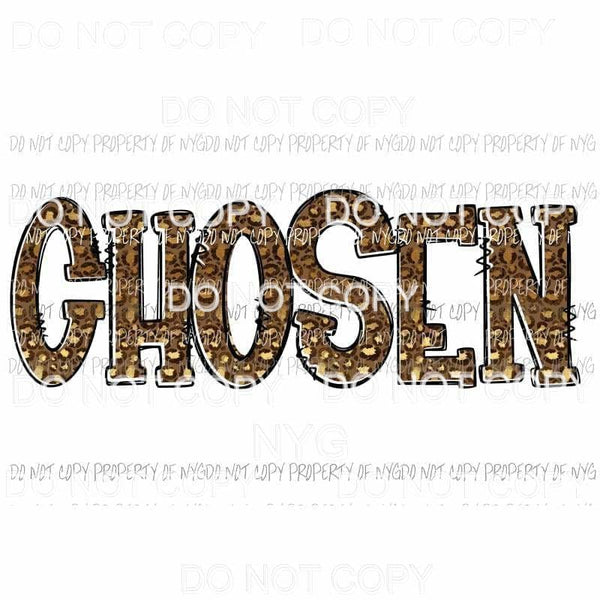 CHOSEN # 4 Sublimation transfers Heat Transfer
