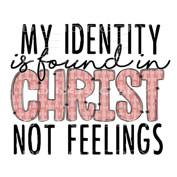 Christ #4183 Sublimation transfers - Heat Transfer