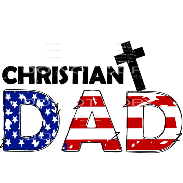 christian dad #6852 Sublimation transfers - Heat Transfer