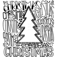 Christmas #7390 Sublimation transfers - Heat Transfer