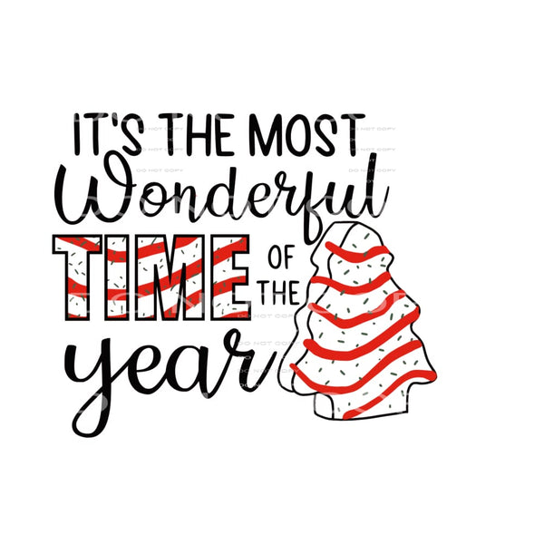 Christmas Little Debbie # 2228 Sublimation transfers - Heat 