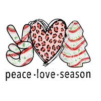 Christmas Little Debbie # 2229 Sublimation transfers - Heat 
