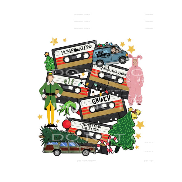 Christmas Movies # 2225 Sublimation transfers - Heat 