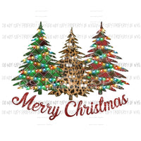 Christmas tree Trio 2 Sublimation transfers Heat Transfer