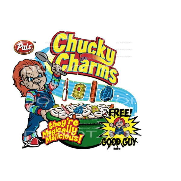 Chucky # 88828 Sublimation transfers - Heat Transfer