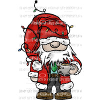 Clark Santa red Christmas vacation Sublimation transfers Heat Transfer