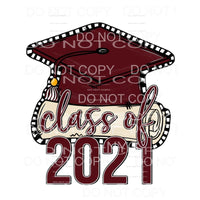 Class Of 2021 ALL Colors with all colors you choose 