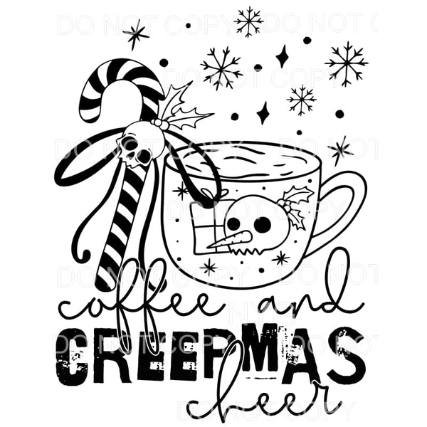 Coffee And Creepmas Cheer Mug Candy Can Skull Christmas #615