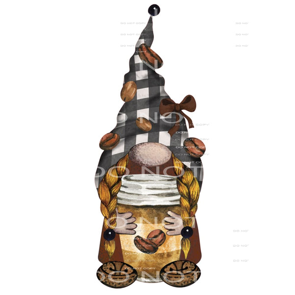 coffee gnome #6060 Sublimation transfers - Heat Transfer