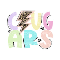 Cougars Pastel dots Sublimation transfers - Heat Transfer