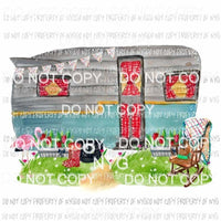 Country Camper rocking chair Sublimation transfers Heat Transfer
